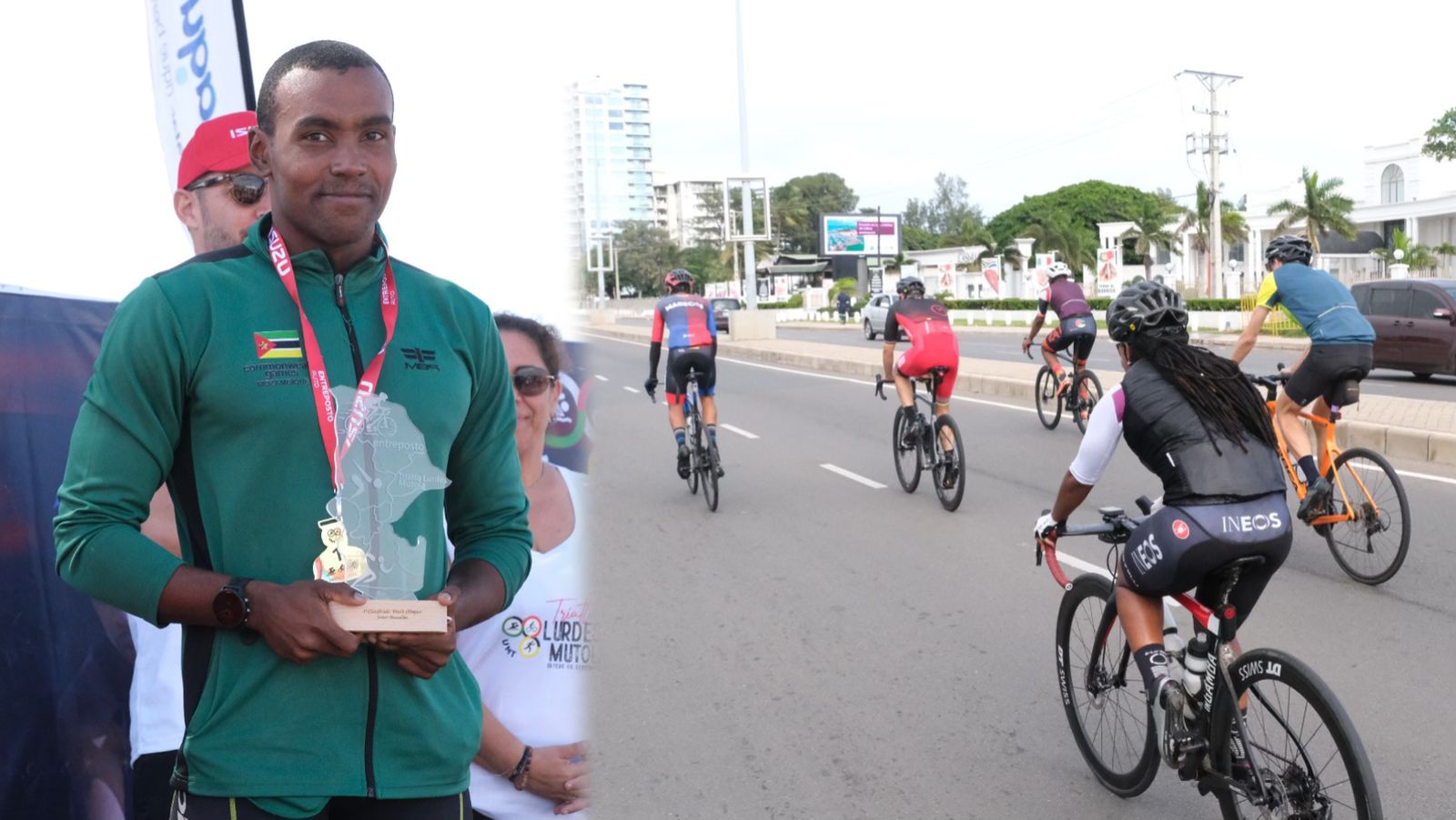 VALDO LOURENÇO REVALIDA TÍTULO DO TRIATLO