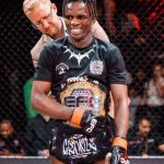 Edson Trapdoor Spider Machavane é o novo campeão mundial de peso mosca do EFC desde 14 de Novembro