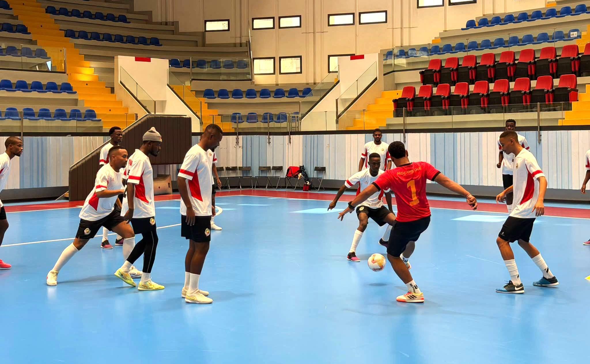 CAN de Futsal: Moçambique Procura Redenção e Primeira Vitória Diante do Egipto